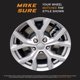 thumbnail image 3 of Cobertura de Rueda PACRIM 46 cm Negro Brillante para Jeep Grand Cherokee L, 3 of 6