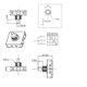 thumbnail image 3 of Interruptor giratorio HQRP de 4 posiciones y 3 velocidades 120V‑250V 10A, 3 of 7