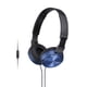 thumbnail image 2 of Audífonos On Ear MDR-ZX310AP con Cable Azul, 2 of 3