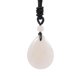 thumbnail image 4 of Colgante De Gota De Agua Collar De Piedra Joyería Artesanal Resistente Para Unisex Ajustable Rosa, 4 of 5