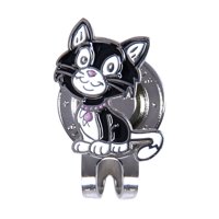 Magideal - Golf Hat Clip Kitten Animal Ball Marker Accesorio De Golf Ballmarker Para Regalo