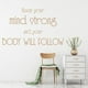 thumbnail image 2 of Decomural Strong Mind Inspirational WS-44127, 2 of 2