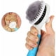 thumbnail image 1 of Cepillo de aseo para perros, cepillo para gatos de pelo largo, cepillo autolimpiante para perros y gatos, con depilación con un solo clic, para perros y gatos pequeños, medianos y grandes (azul) | PAR, 1 of 5