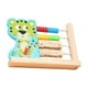 thumbnail image 1 of Juguete De Aprendizaje De Matemáticas Reloj De Aprendizaje De Madera Clásico Para Niños Pequeños Tiger, 1 of 5