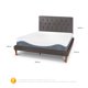 thumbnail image 3 of Cama Europea Curve Alaska 2 Plazas Bd Respaldo Kavery, 3 of 11