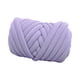 thumbnail image 5 of 250 g de hilo grueso hilo voluminoso hilo trenzado lanzar una manta de hilo de hilo de hilo de hilo de hilo para niños artesanía de gato casa macrame Violeta, 5 of 5