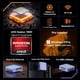 thumbnail image 3 of Mini PC GEEKOM AX8 Max Ryzen 7 16GB 1TB SSD Windows 11, 3 of 9