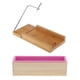 thumbnail image 4 of Cortador De Jabón De Madera De 2 Piezas Con Cortador De Alambre Para Hacer Jabón, Molde De Silicona Para Pan De 900ml, 4 of 6