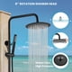 thumbnail image 5 of Accesorios De Ducha Para Exteriores Sus304 De Acero Inoxidable, 5 of 9