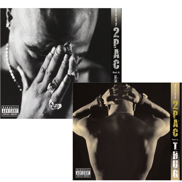 CD 2Pac Grandes Éxitos [PA] - Lo Mejor Parte 1: Thug y Parte 2: Life