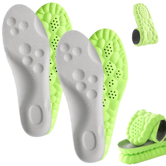 Plantillas Giwytey 4D Nube Verde - 2 pares