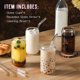 thumbnail image 2 of NETANY Drinking Glasses with Glass Straw, Set de 4, 16 oz, 2 of 3