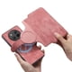 thumbnail image 2 of Funda Billetera Magnética para Honor X9C Soporte Tarjetas Desmontable Rosa, 2 of 6