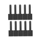 thumbnail image 3 of 10x Bridas Para Cables Reutilizables Organizador De Cables Para Centros De Datos Cables De Computadora Para El Hogar Negro, 3 of 5
