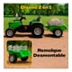 thumbnail image 4 of Tractor Electrico A Bateria Verde Niños 12v Con Remolque, 4 of 4