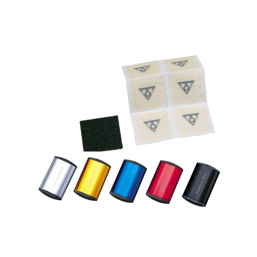 Kit Topeak Metal 6 Parches Autoadhesivos Lija