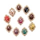 thumbnail image 5 of 10 Botones De Abalorios De Adorno De Reverso Plano Para Accesorios Para El Cabello Para álbumes De Recortes DIY, 5 of 5
