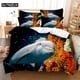 thumbnail image 1 of Dolphin Fashion Bedding Set Digital Printing Duvet Cover Sets Quilt Cover + Pillowcases USEUAU, 1 of 5