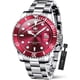 thumbnail image 1 of Reloj OLEVS para Hombre de Acero, 41 mm, Cuarzo y Calendario, 1 of 3