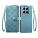 thumbnail image 1 of Funda Billetera con Cierre para [Xiaomi 14T Pro] con Tarjetero, Soporte y Correa de ManoAzul, 1 of 5