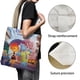 thumbnail image 3 of Elemental Bolso de tela con estampado de lienzo para mujer, bolsa de compras reutilizable y estética, con cremallera interior, regalo para mujer,38*45cm., 3 of 6