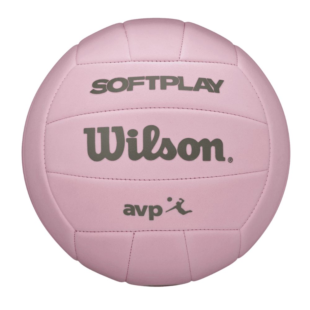 Balón Volleyball Wilson Soft Play Avp Tamaño 5 Rosado