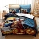 thumbnail image 3 of Bedding Set Nightmare Before Christmas Jack Sally Boy Girls Duvet Cover Pillowcase Gift Family Bedroom Three piece home bedding set, 3 of 5