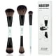 thumbnail image 1 of Brochas de maquillaje Jessup Blue, 3 unidades, doble punta, T503 Vegan, 1 of 8