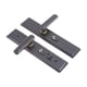 thumbnail image 3 of Manija De Puerta De Acero Inoxidable Cerradura De Puerta Antirrobo Resistente Para Baño Dormitorio Negro, 3 of 5