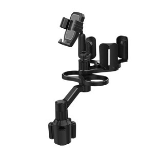 Bothyi - Adaptador De Expansión Para Portavasos De Coche, Multiusos, Con Soporte Para Teléfono, Para Aperitivos, Gris Con Portavasos