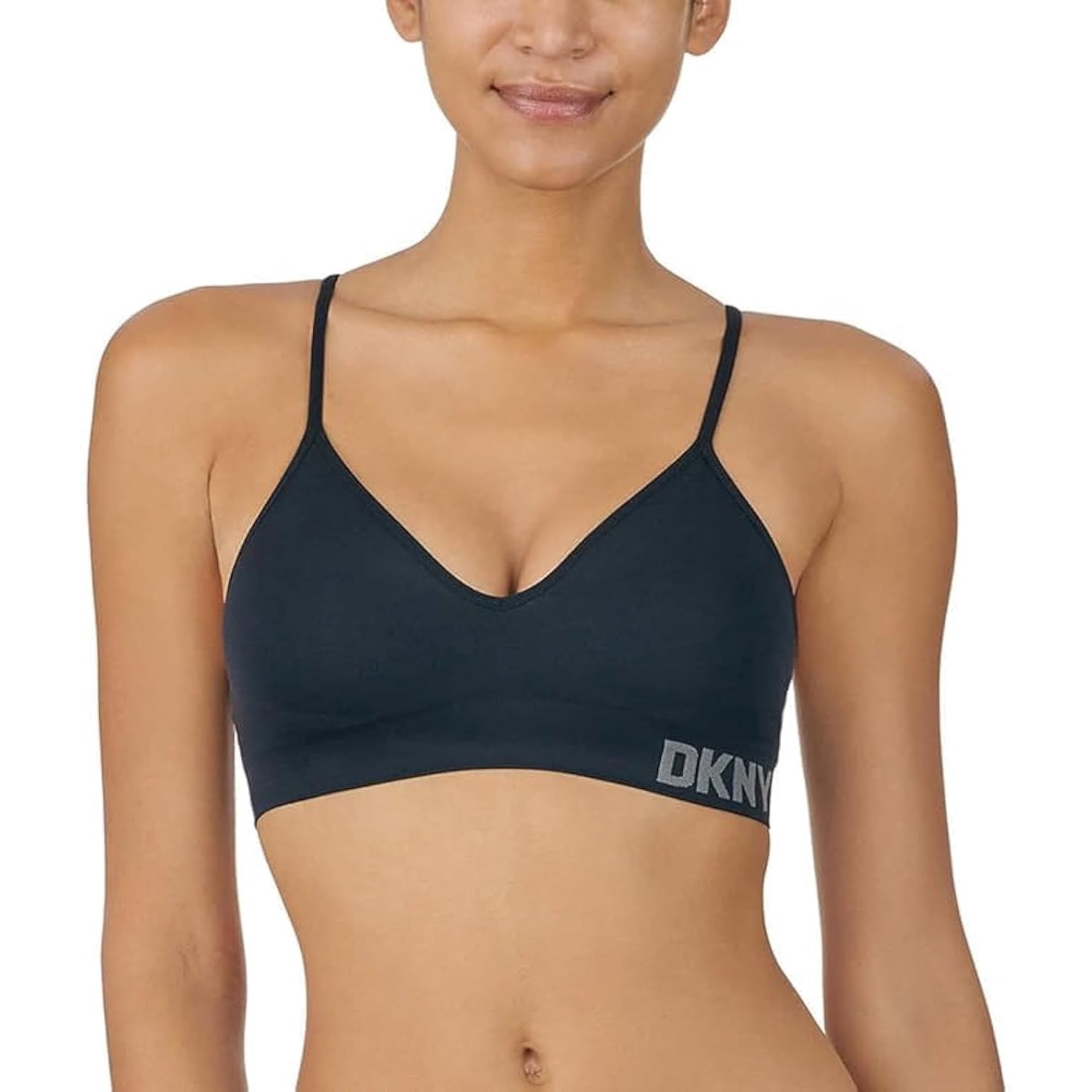 Sostén Dkny Sin Costuras Paquete De 2 Con Tiras Ajustables Talla Grande