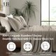 thumbnail image 3 of Juego de sábanas LB Luxury Bamboo Market Queen 400 hilos Cocoa, 3 of 6