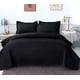 thumbnail image 1 of Cubrecama De Lujo Quilt Verano 2 Plazas Negro, 1 of 3