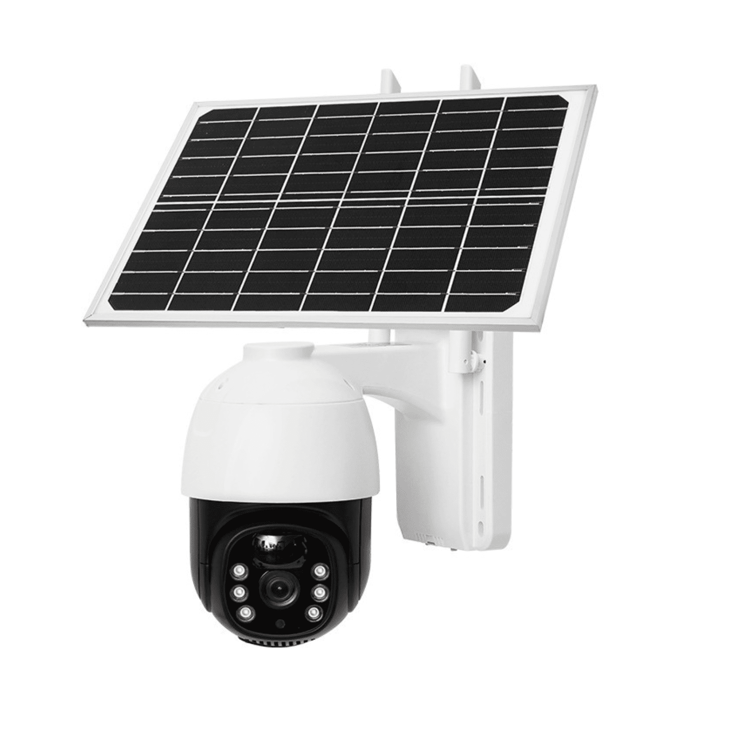 Genérico - Cámara De Seguridad Solar Ai Hd Sensor Movimiento Humanoide