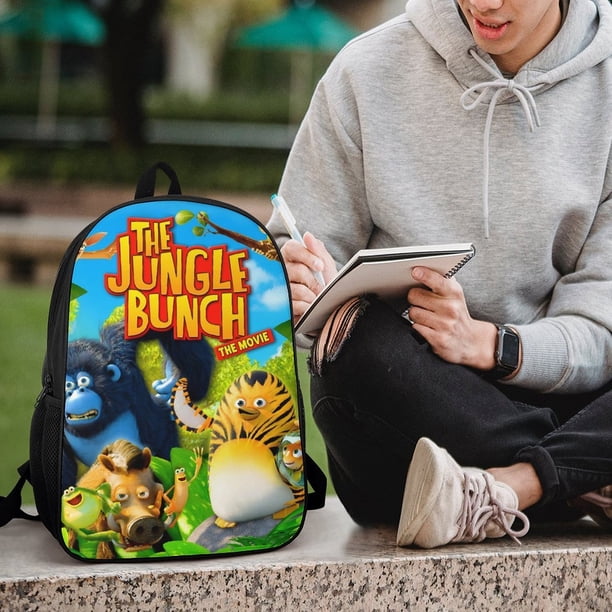Pandilla en la Selva-theme Backpack, Campus style schoolbag