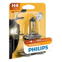Ampolleta Philips H4 Motovision Amarilla 12V 60/55W