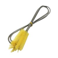 Magideal - Cepillo De Filtro De Acuario Cepillo De Tubería De Nylon Flexible 155 Cm Aparte De Mano De Obra Que Ahorración De La Manguera De Doble Extremo Para Ga Amarillo