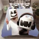 thumbnail image 1 of DJ Lovers Marshmello Hip Pop Music EDM Mosaic DJ Bedding Set Boys Girls Duvet Cover Pillowcase Bed Kids Adult Bed Sheets, 1 of 5