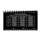 thumbnail image 4 of Accesorio De Configuración De Calibre De Acción De Cuerda Regla De Altura De Cuerda Profesional Compacto Negro, 4 of 5