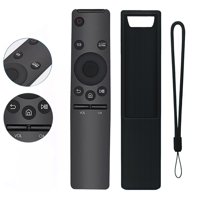 Control Remoto Universal Aaronmei Negro Con Funda Protectora Y Correa De Muñeca