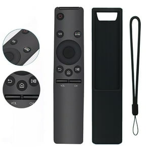 Control Remoto Universal Aaronmei Negro Con Funda Protectora Y Correa De Muñeca