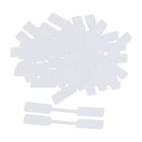 Magideal - Etiquetas De Precio De Joyería 100X, Etiqueta De Precio De Joyería, Etiqueta De Identificación De Precio De Mancuerna Con Barra, Etiqueta De Precio , Cuadrado