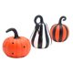thumbnail image 3 of Decoración de calabaza artificial Gerson International, juego de 3, 3 of 9
