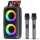 thumbnail image 1 of Altavoz Bluetooth Portátil Karaoke Machine Con 2 Micrófonos, 1 of 3