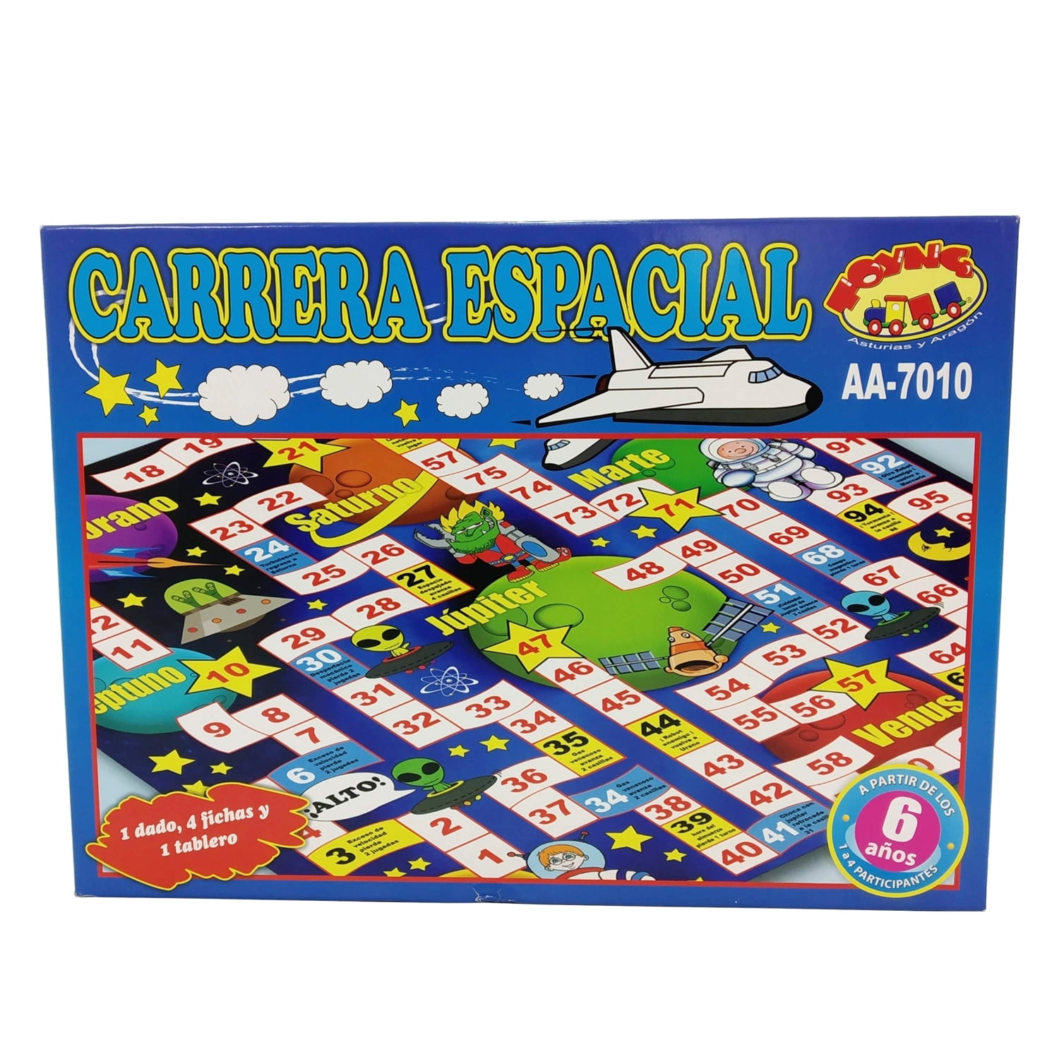 Juego De Mesa Carrera Espacial - Toyng