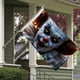 thumbnail image 3 of Payaso Pennywise Bandera impresa con temática, regalo perfecto para fanáticos, amigos y familiares, y adecuada para actividades al aire libre e interiores, decoraciones de fiesta. 60*90CM, 3 of 6