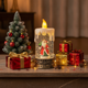 thumbnail image 2 of Adorno Navidad Vela Viejito Pascuero Musical Usb Led Brillos, 2 of 9