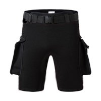Magideal - Pantalones Cortos De Buceo Pantalones Sumergibles Neopreno Con Bolsillos Trajes De Baño Gruesos Trajes De Neopreno M