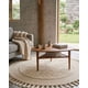 thumbnail image 1 of Alfombra Redonda Estilo Boho Chic con Flecos Textura sisal 80cm, 1 of 8