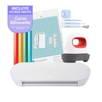 Silhouette - Kit Inicio Portrait 4 + Estampadora Mini Heat Press
